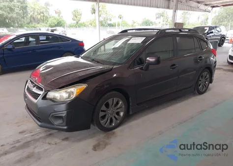 2013 Subaru Impreza 2.0I Sport Premium from USA, damaged, VIN JF1GPAL64DH829800